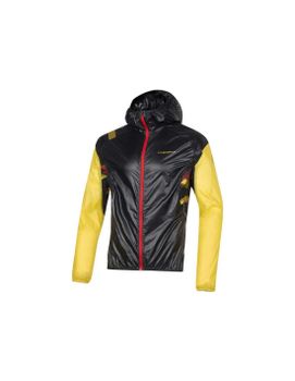 Chaqueta de trail La Sportiva Blizzard Windbreaker Negro Hombre