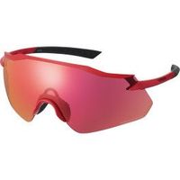 shimano gafas equinox 4 metallic rojo wridescape road