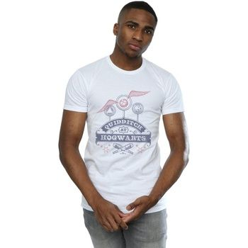 Harry Potter Camiseta Quidditch At Hogwarts para hombre