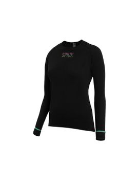 Camiseta de Ciclismo Spiuk M/L Anatomic Mujer Negro