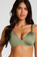 hunkemoller sujetador preformado sin aros mona verde