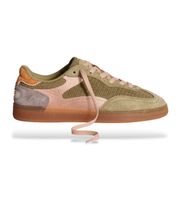 hoff para mujer 12519018 zapatillas park crochet sage verde 36 tela plano cordones casual