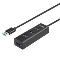 hub unitek 4 puertos usb 32 gen 1 5000 mbits modelo y-3089 plug and play