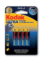 pila kodak ultra premium alcalina lr3 aaa blister 4 unidades 1200 mah 15v ecotasas incluidas