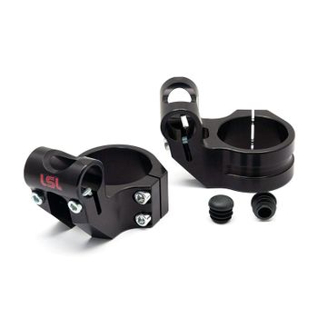 Cuello de clip LSL Sport Match subida 35mm negro par