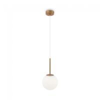 lampara de techo basic form opal oro