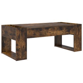 Mesa De Café | Mesa De Centro Roble Ahumado 110 X 50 X 41 Cm