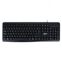 iggual teclado estandar ck-basic2-105t negro