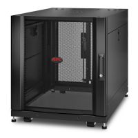 armario rack apc netshelter sx 12u freestanding 272 kg negro