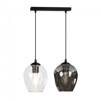 Regleta de techo domos mix (2 luces)