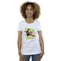 ducktales camiseta trick or treat para mujer