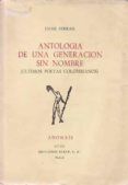 antologia de una generacion sin nombre