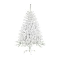 solagua arbol de navidad artificial blanco de 210cm 668 ramas arbol de hoja espumillon con soporte metalico diametro 110cm