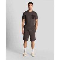lyle  scott short ml414vog sweat short-w635 gunmetal para hombre
