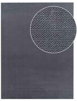 Alfombra de piel Soraya antracita 200x280 cm