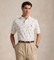 polo ralph lauren para hombre 710974597001 polo custom slim blanco m casual algodon manga corta