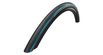 Neumatico de exterior schwalbe one r guard 700 x 25 negro azul plegable