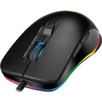 raton gaming led efecto arcoiris - 6 botones - ma-m508
