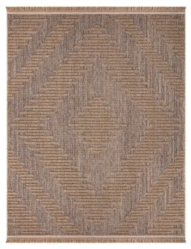 Alfombras de interior y exterior Colonia beige 80x150 cm