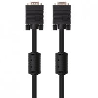 ewent cable vga con ferrita machomacho 18 m negro