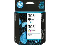 cartucho de tinta - hp 305 combo 2 pack negrotricolor 6zd17ae