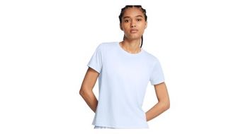 Maillot de manga corta under armour launch azul para mujer