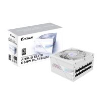 fuente de alimentacion gigabyte 850w 80 plus platinum gp-ae850pm pg5 ice modular pcie 50 atx 30 blanca