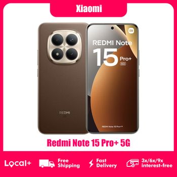Xiaomi Redmi Note 15 Pro Plus 5G 8GB 256GB 12GB 512GB NFC Smartphone Batería de 6500mAh Carga Rápida de 100W Cámara de 200MP
