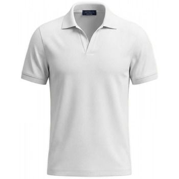 Jeordie's Tops y Camisetas 37101 POLO MM SKIPPER-100 BIANCO para hombre