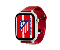 save family plus smartwatch ed atl tico de madrid blanco correa silicona roja no incluye sim