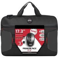 port designs premium pack maletin para portatil 173  raton negro