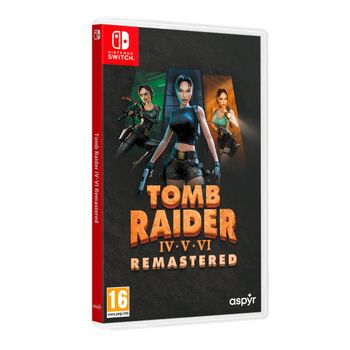 Tomb Raider IV-VI Remastered Starring Lara Croft - Switch - Nuevo Precintado - PAL España - Meridiem