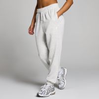 pantalon deportivo basics para mujer de mp - gris claro jaspeado - s