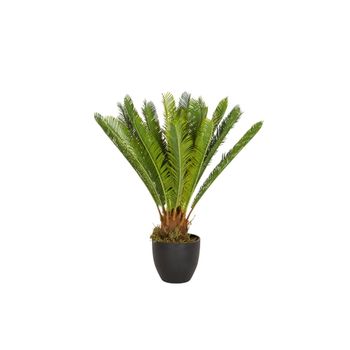 Planta artificial con macetero palmera h 70 cm