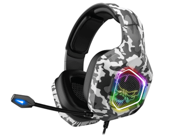 Spirit of Gamer Auricular Elite-H50 RGB Artic