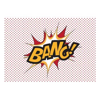 Papel Pintado 3d - Bang! (200x140 Cm)