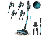 aspirador escoba - cecotec conga rockstar rx50 pet flex genesis 300 aw 90 min autonomia tubo flex cepillo antienredos xl multicolor