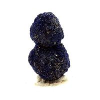 azurita - pierre natural de francia chessy -les -mines - cristal multicolor raro y autentico  2864 ct - certificado de autenticidad incluido  22 x
