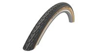 pneu schwalbe road cruiser 28x1 25 700x35c k guard greencomp  hs484 twinskin rig  noir marron 37 622