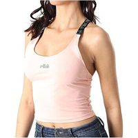fila blusa janice cropped top coral cloud 683317 para mujer