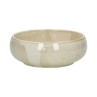 bol de porcelana beige para cereales d157