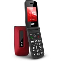 telefono spc titan 2 4g rojo teclas xl timbre 105 db ip44