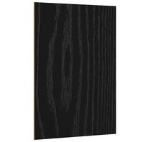 paneles decorativos 150 uds roble negro 15 x 21 x 027 cm vidaxl