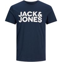 jack  jones camiseta 12255501 jwhcorp logo tee ss o-neck jnr navy blazer para nino