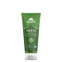 ayumi deep cleansing pore neem  tea tree face mask with green clay  moringa