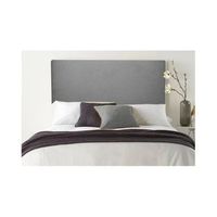 cabecero liso antimanchas gris 12070 cm