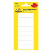 avery zweckform 3086 etiquetas multifuncionales 50 x 14 mm blancas 64 etiquetas