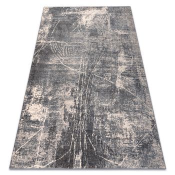 Alfombra De Lana Nain Abstração 1543/51644 Gris / Azul 160x230 Cm