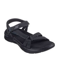 skechers sandalias go walk flex sandal negras 141451-bbk