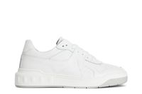 zapatillas deportivas de piel para hombre white
